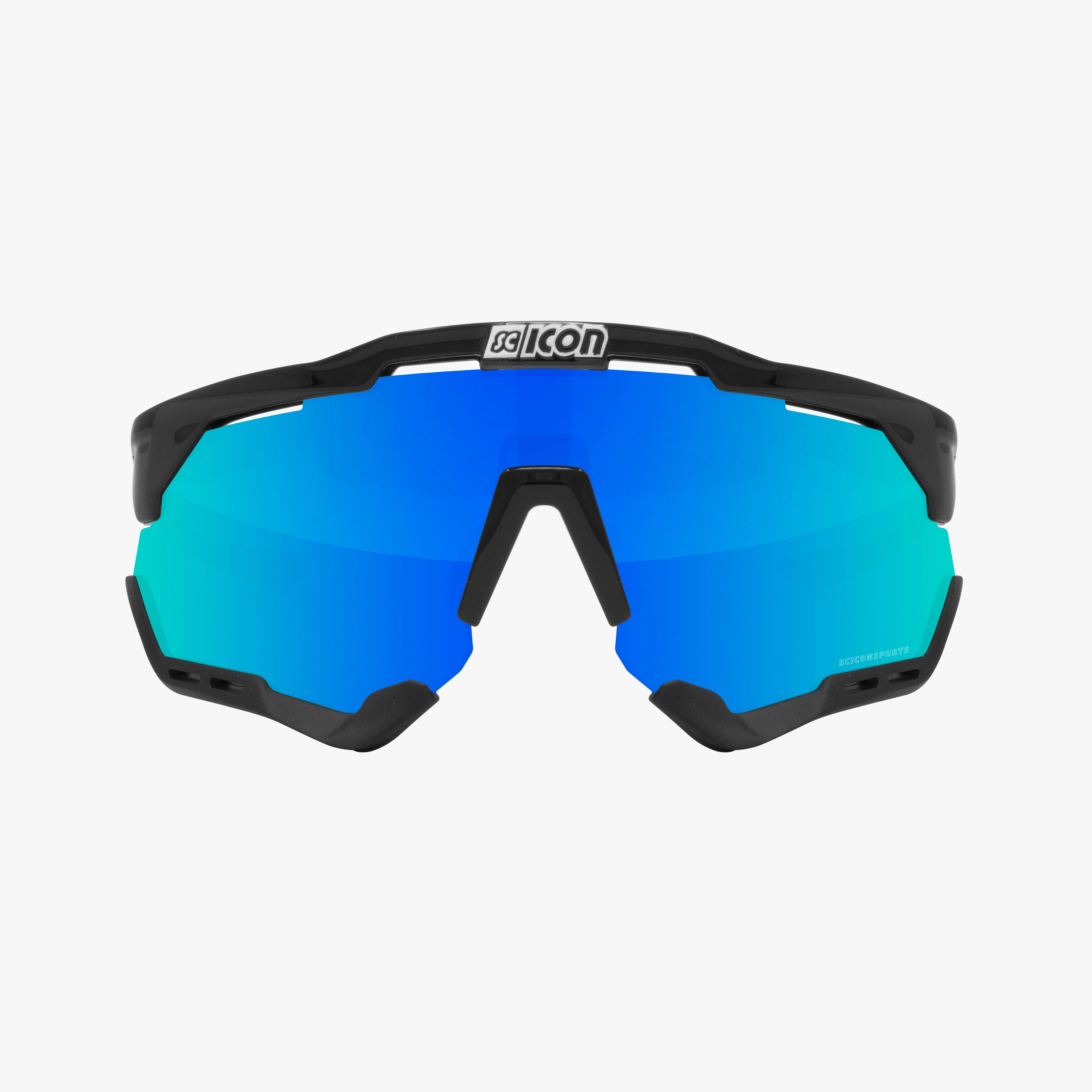 AEROSHADE XL SCNPP Multimirror Blue Black Gloss
