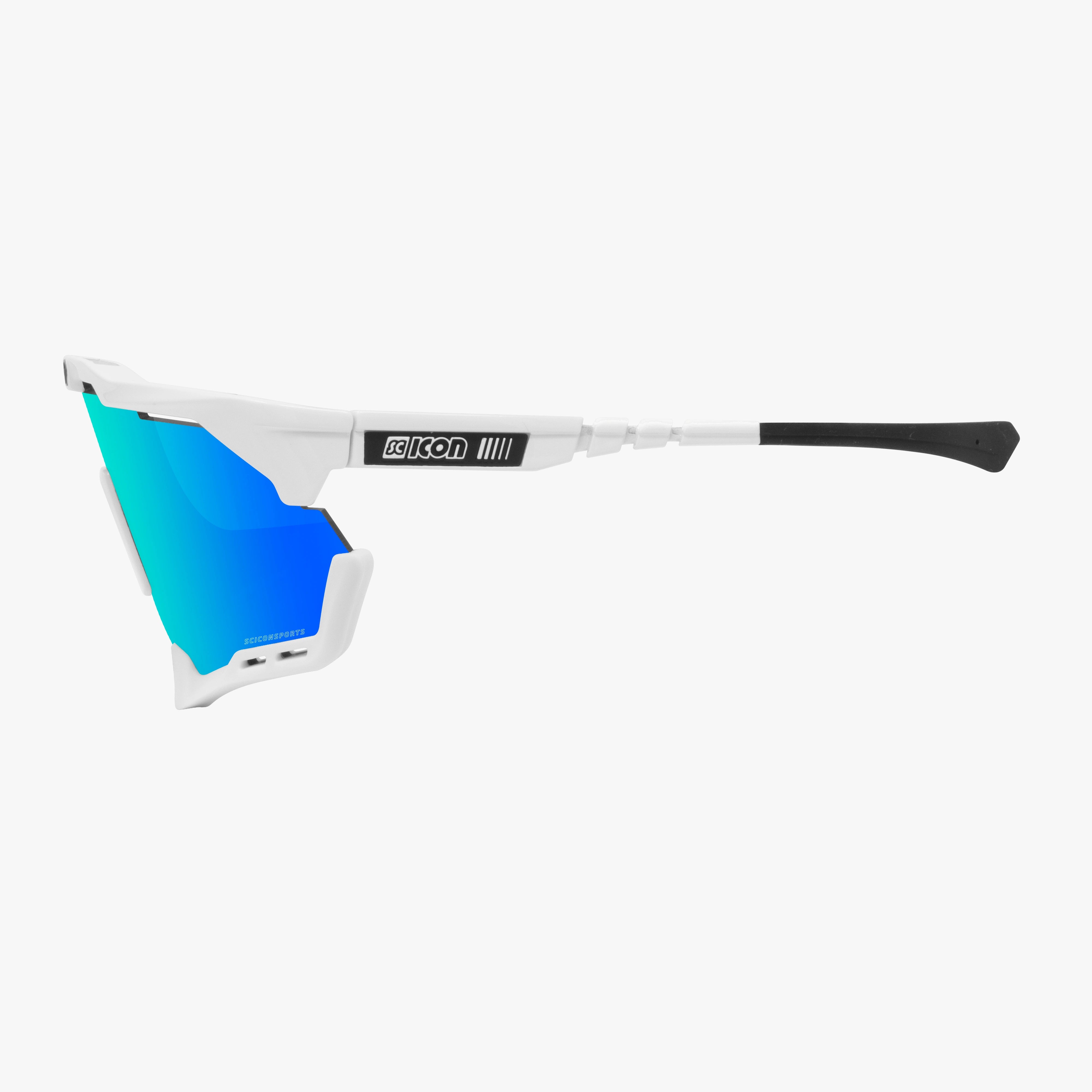 AEROSHADE XL SCNPP Multimirror Blue White Gloss