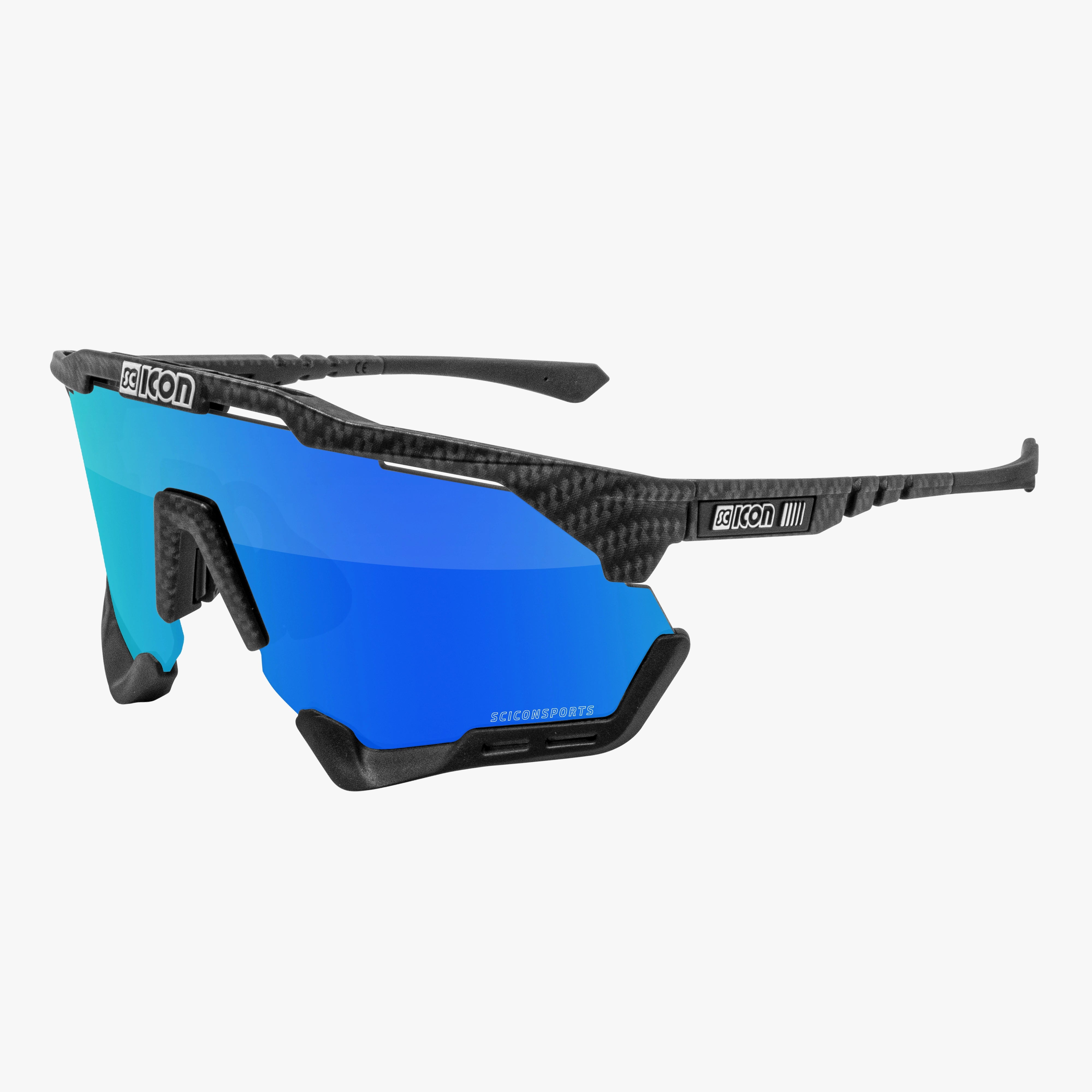 AEROSHADE XL SCNPP Multimirror Blue Carbon Matt