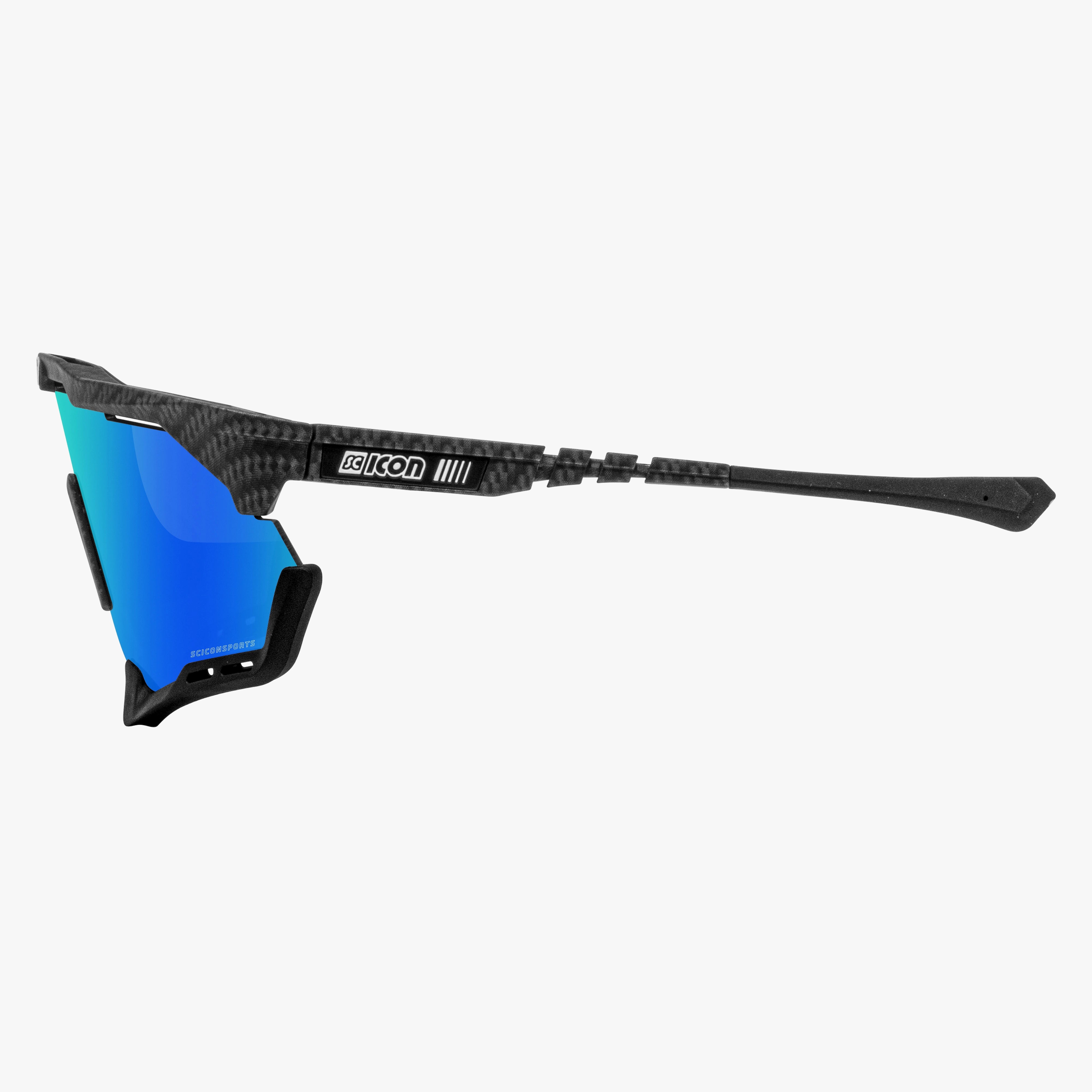 AEROSHADE XL SCNPP Multimirror Blue Carbon Matt