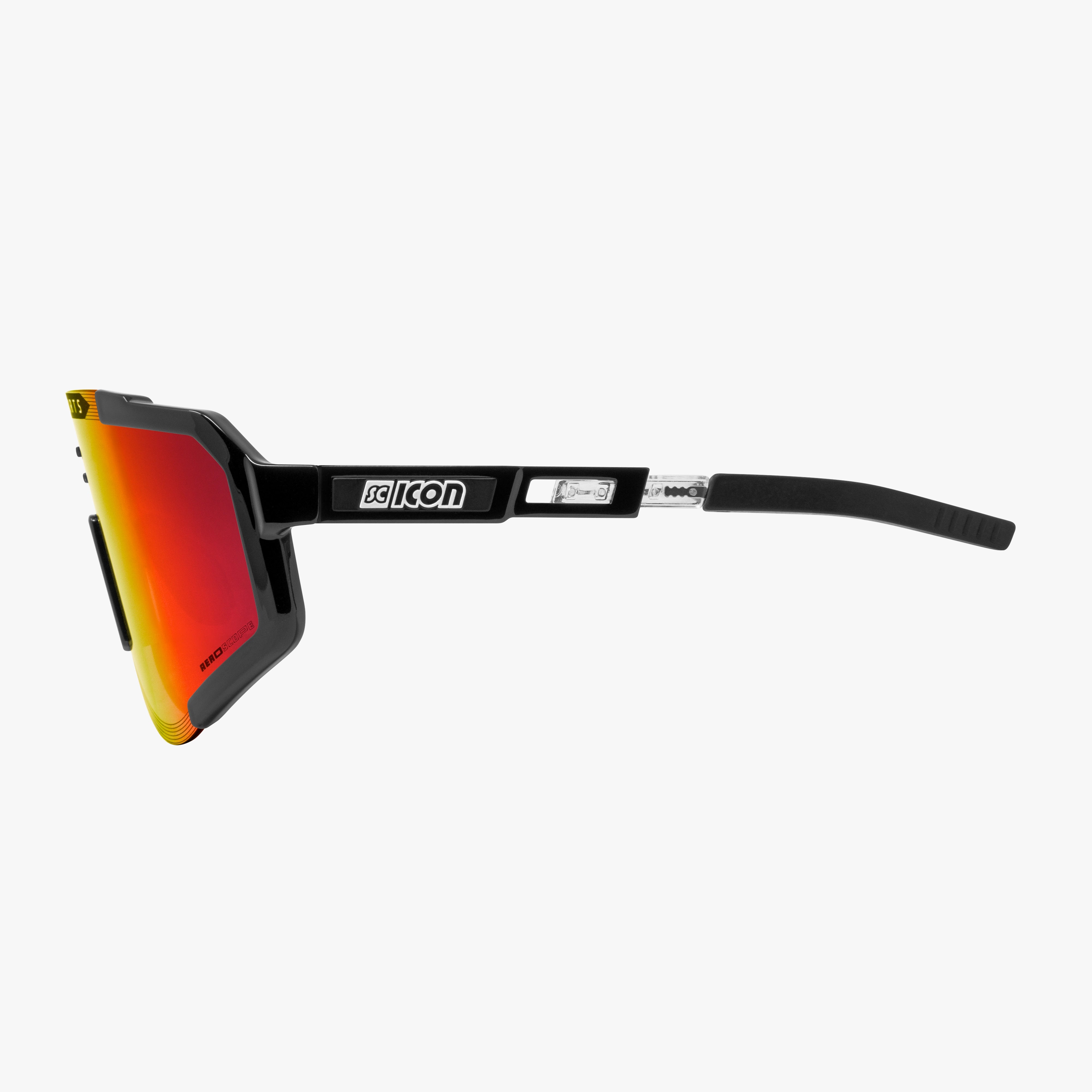 AEROSCOPE SCNPP Multimirror Red Black Gloss