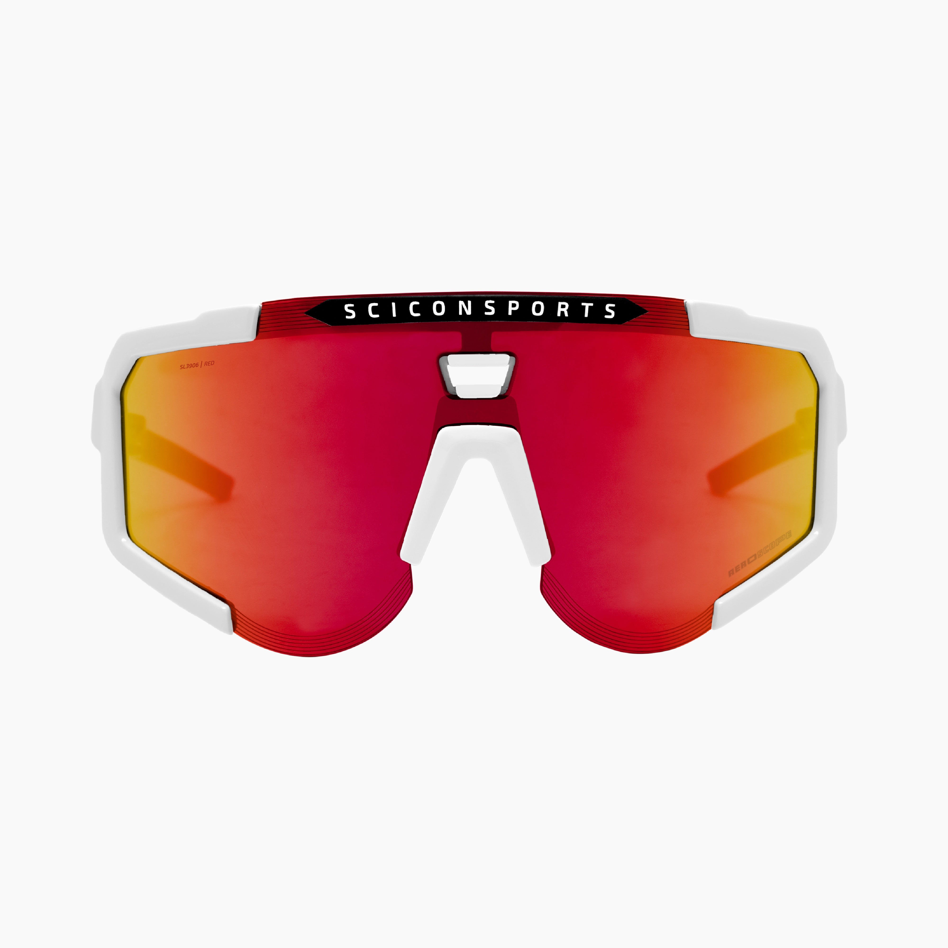 AEROSCOPE SCNPP Multimirror Red White Gloss