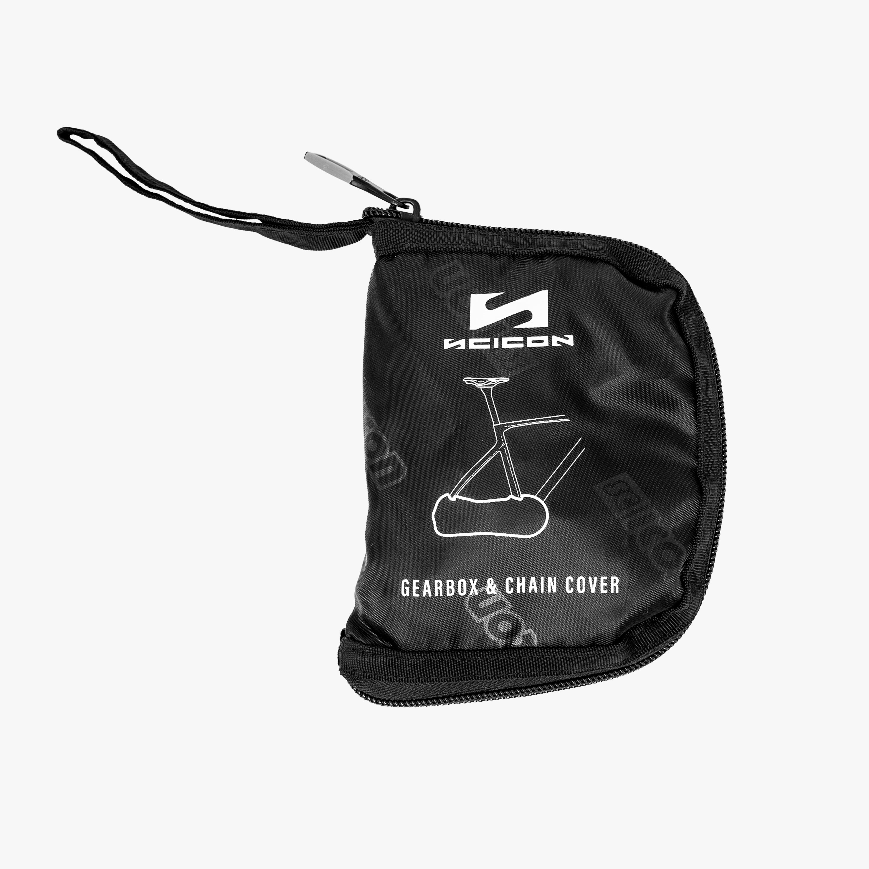 REAR BIKE DRIVETRAIN COVER Black