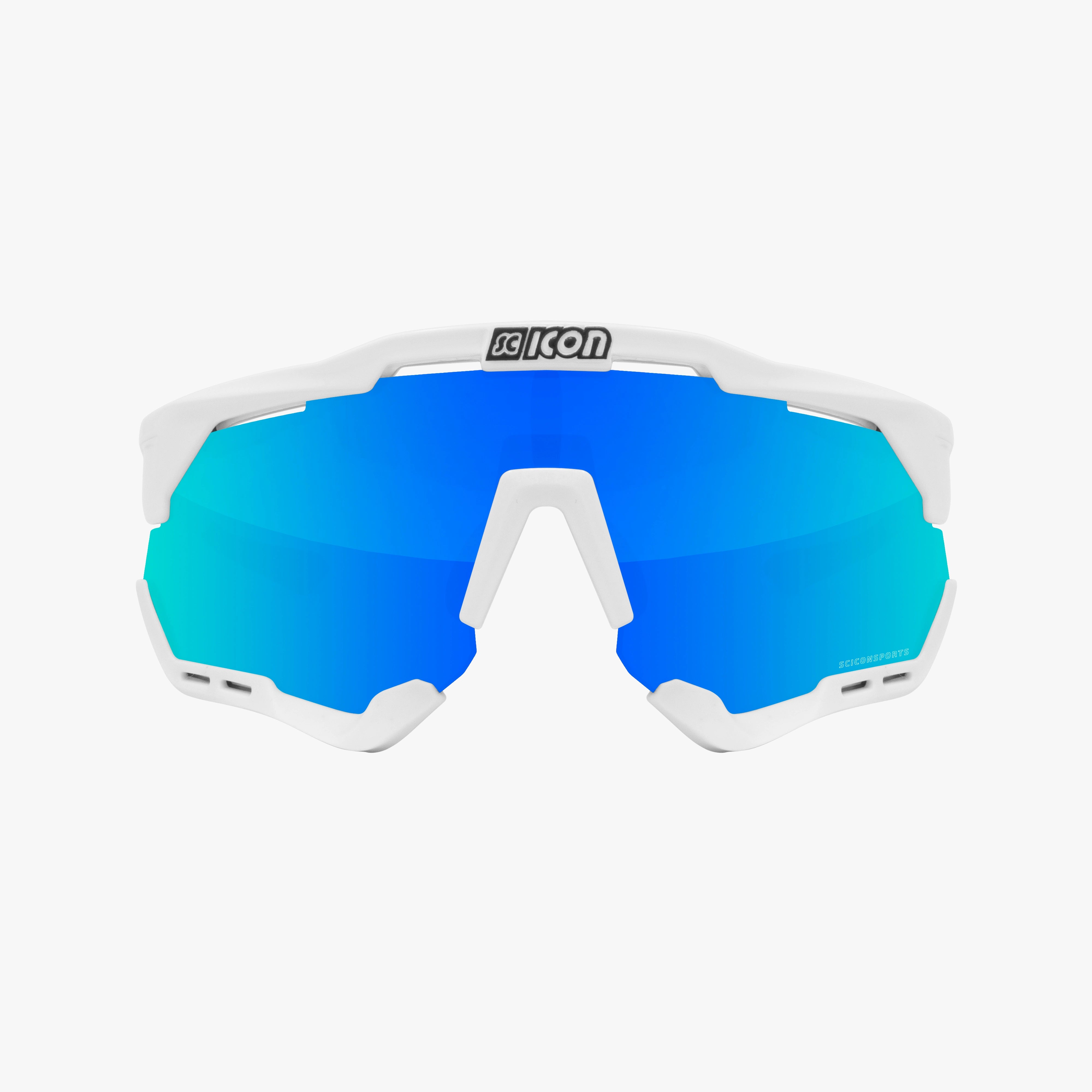 AEROSHADE XL SCNPP Multimirror Blue White Gloss