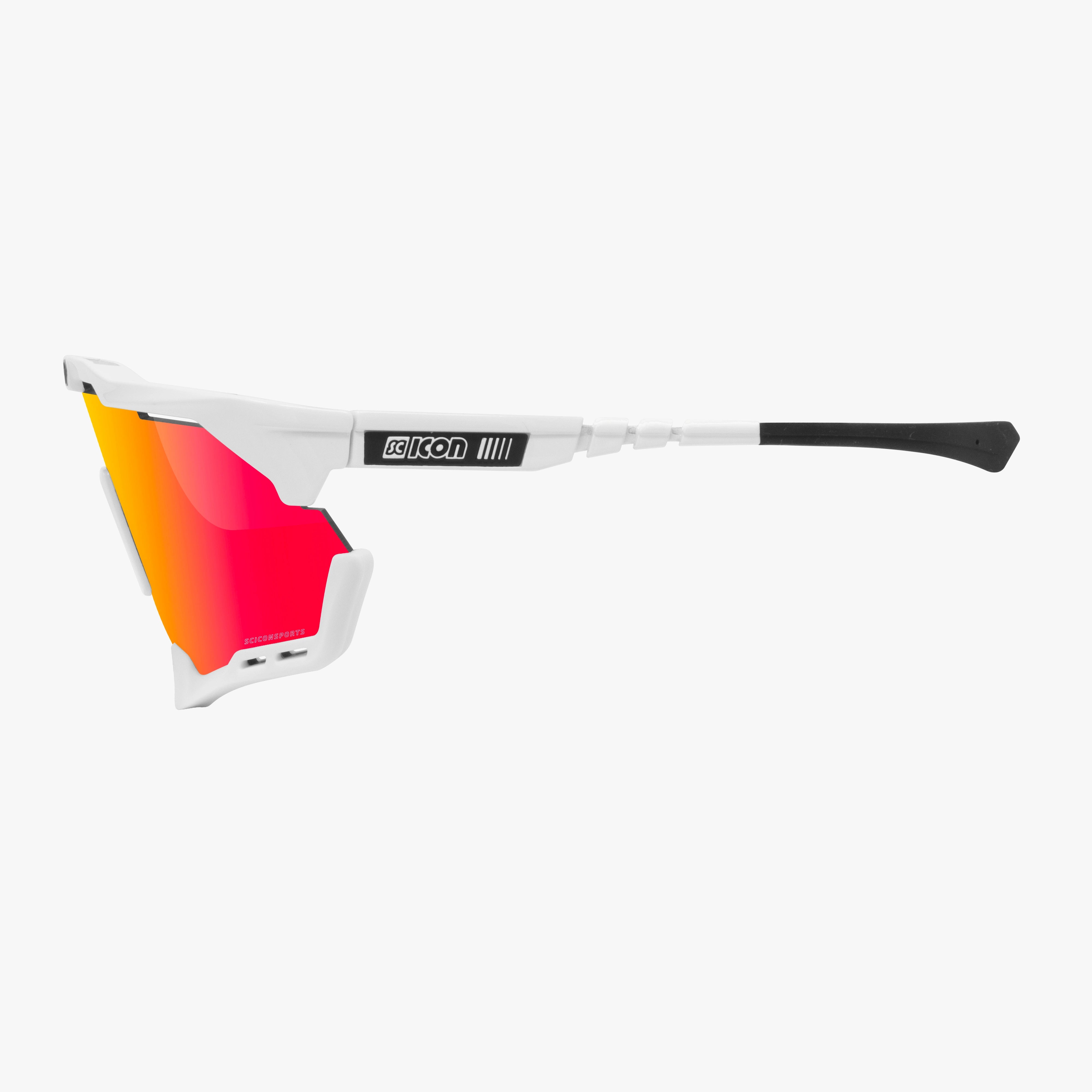 AEROSHADE XL SCNPP Multimirror Red White Gloss