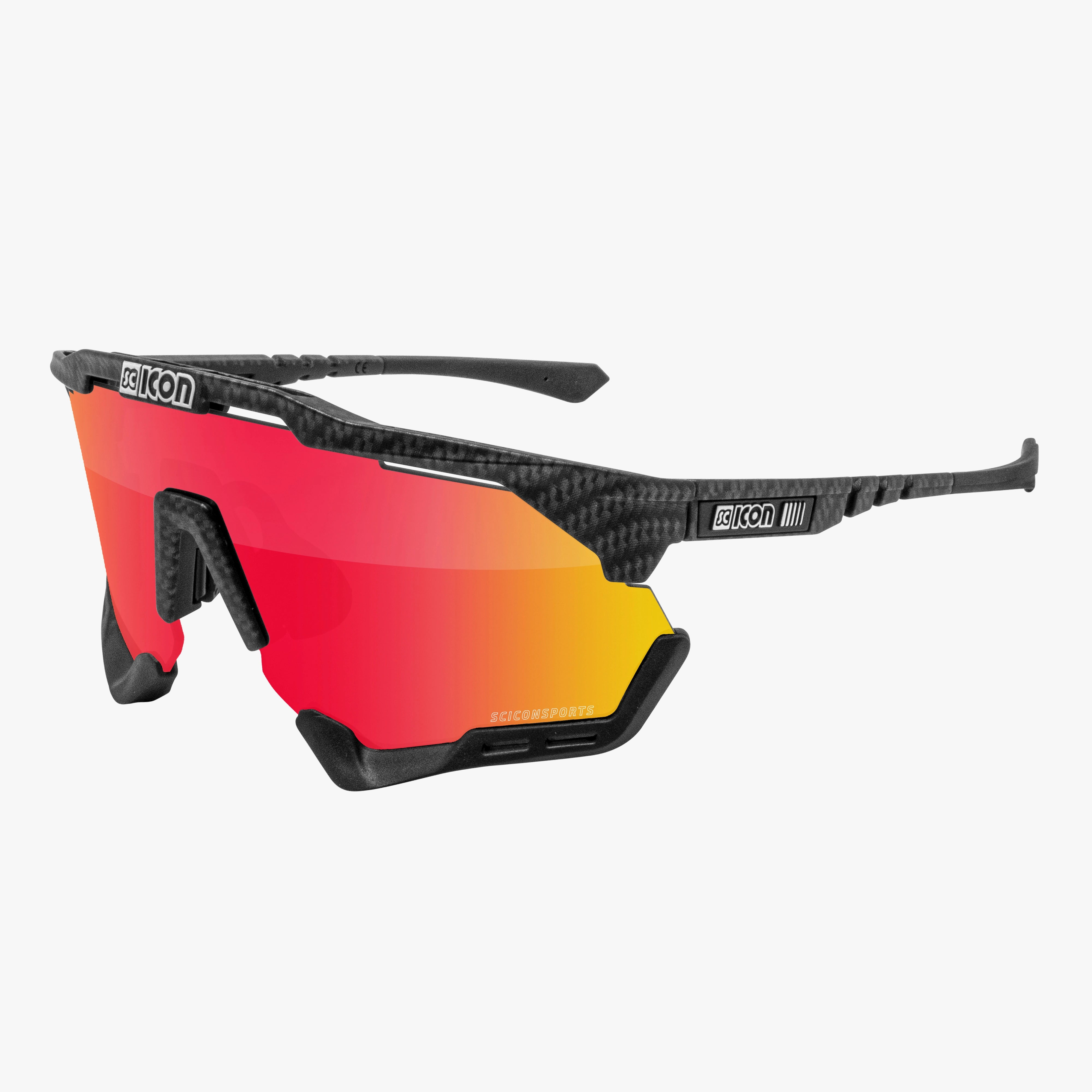 AEROSHADE XL SCNPP Multimirror Red Carbon Matt