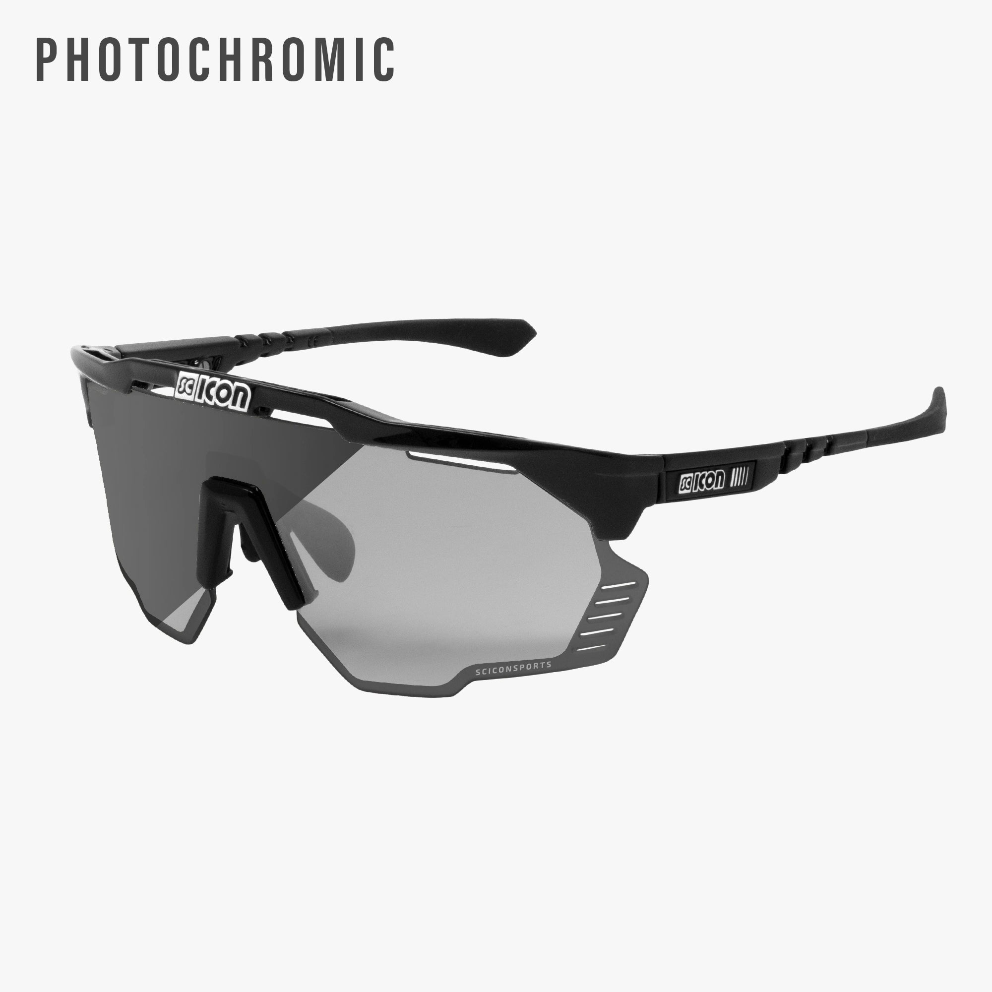 AEROSHADE KUNKEN SCNPP Photocromic Silver Black Gloss