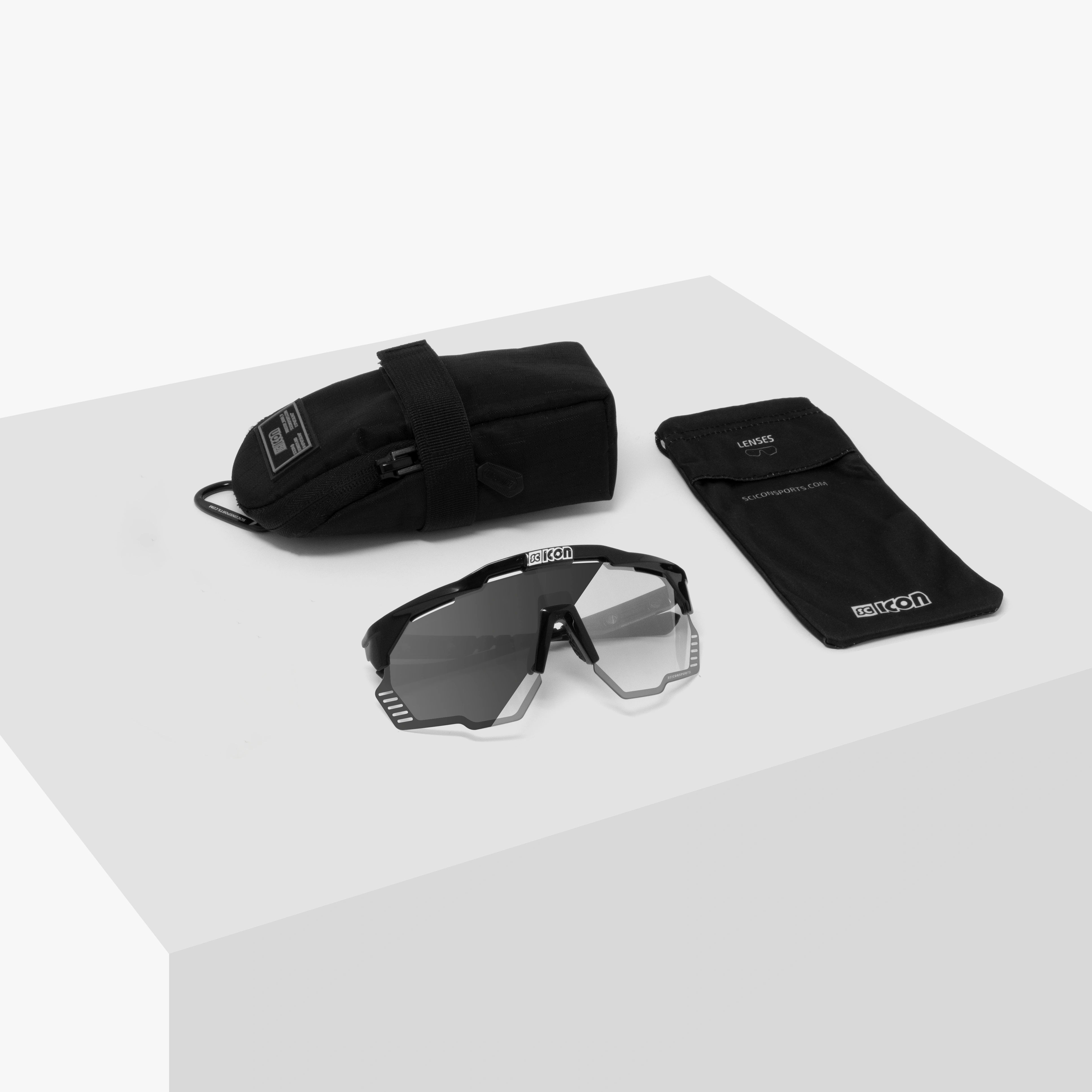 AEROSHADE KUNKEN SCNPP Photocromic Silver Black Gloss