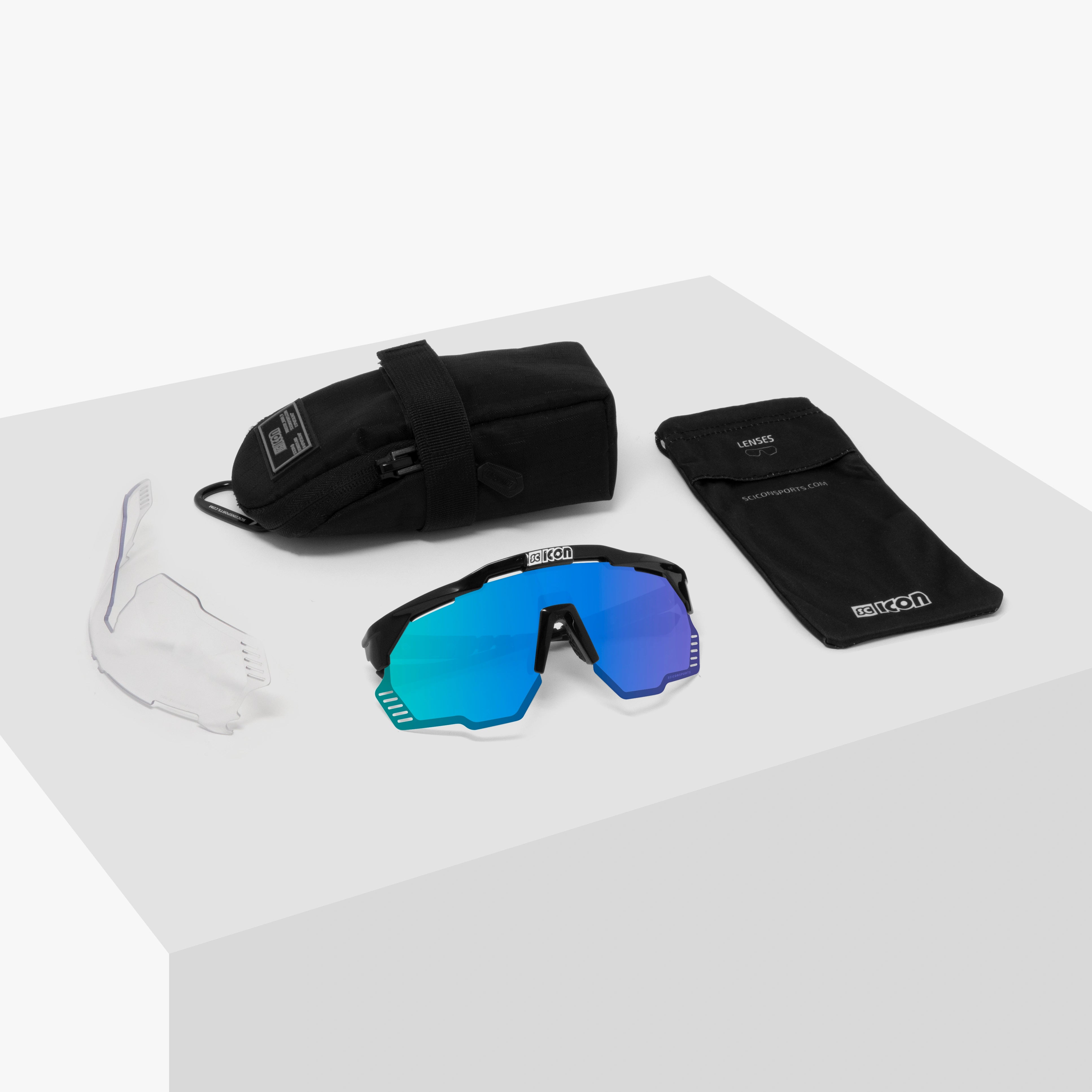 AEROSHADE KUNKEN SCNPP Multimirror Blue Carbon Matt