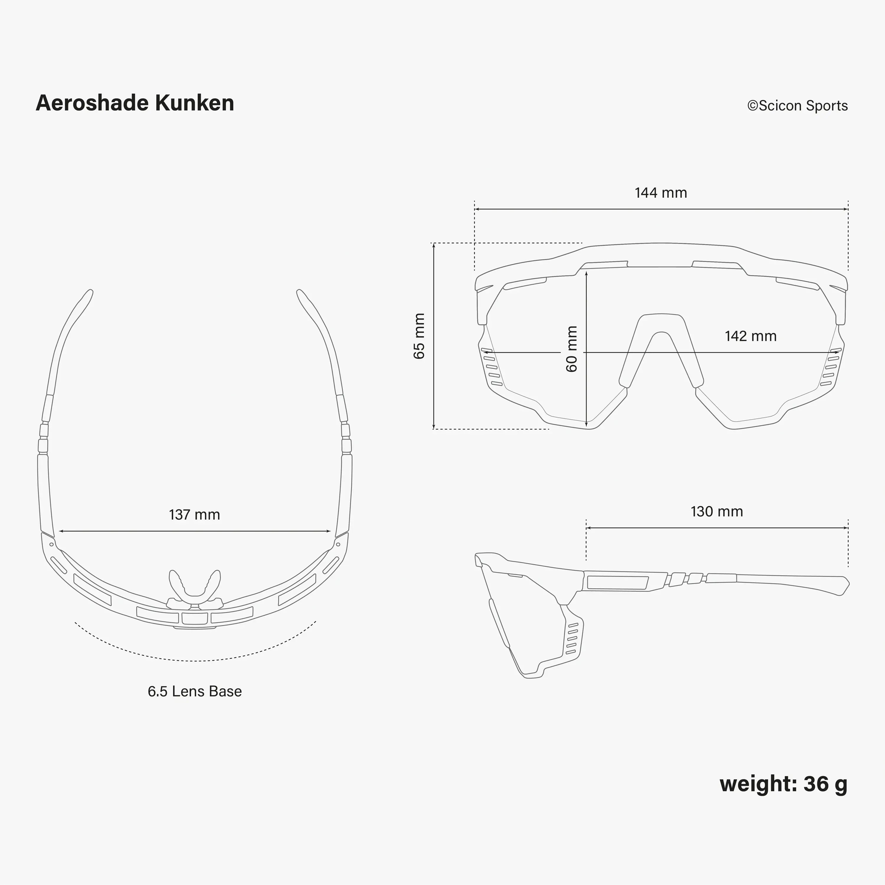 AEROSHADE KUNKEN SCNPP Multimirror Blue Carbon Matt