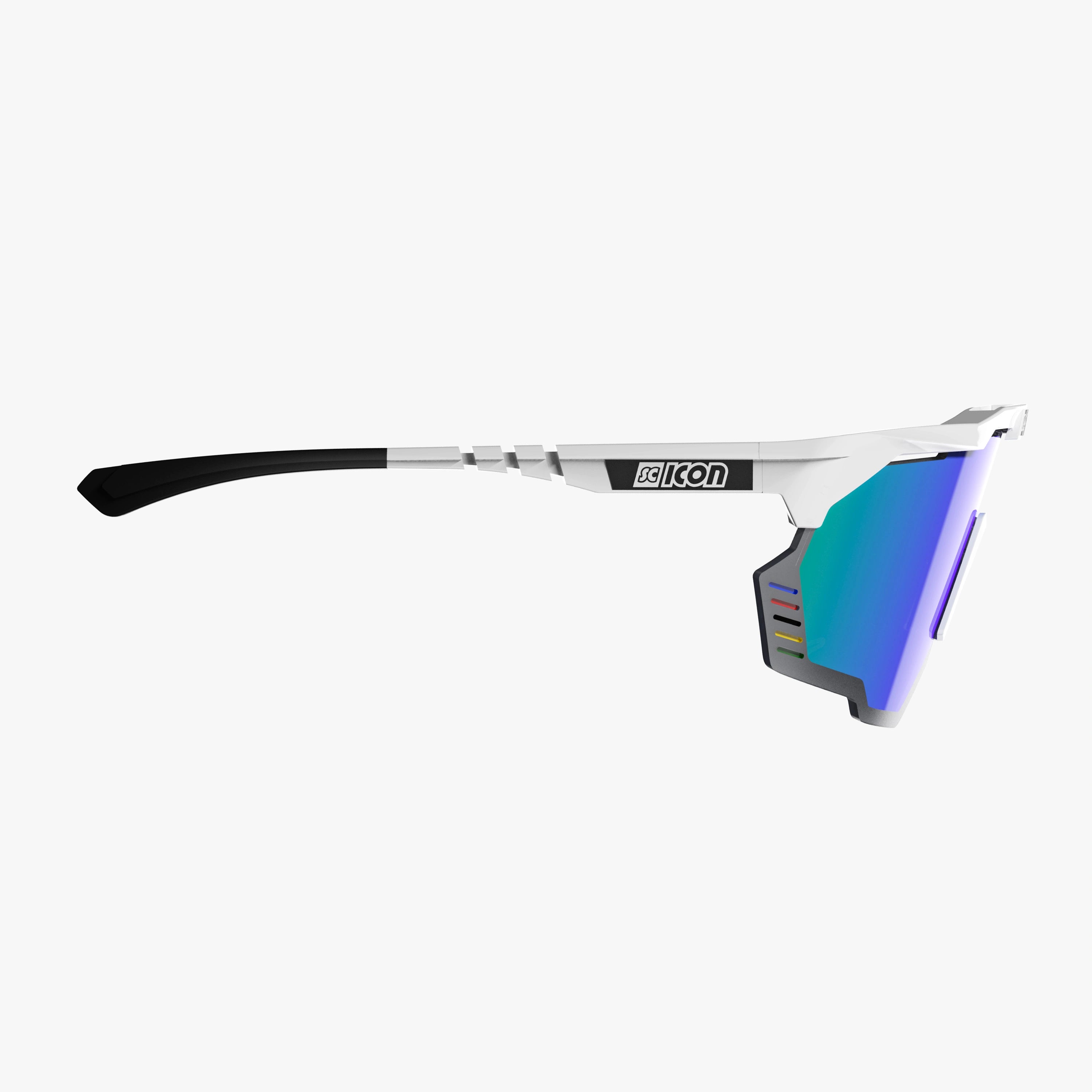 AEROSHADE KUNKEN SCNPP Multimirror Blue World Champion White Gloss
