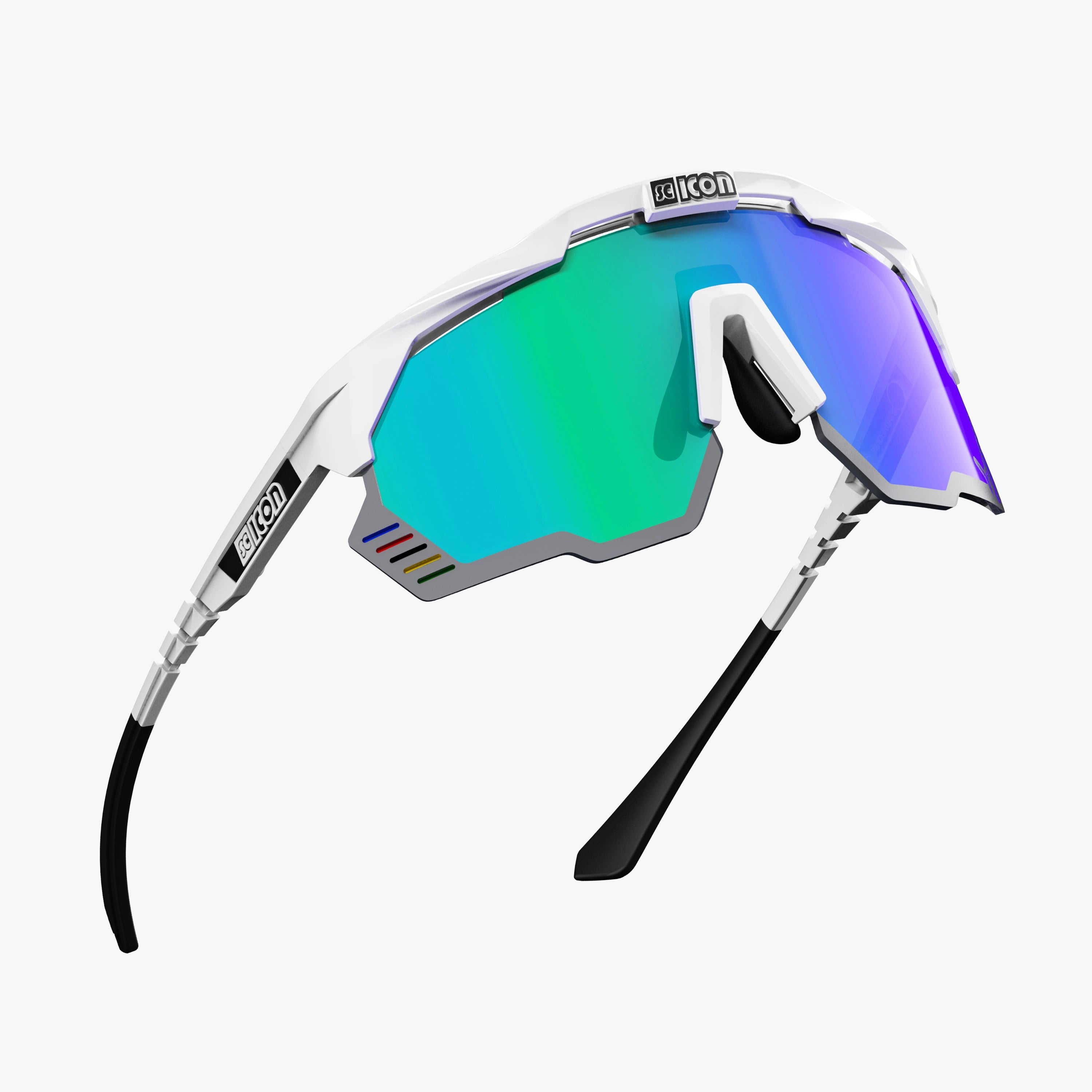 AEROSHADE KUNKEN SCNPP Multimirror Blue World Champion White Gloss