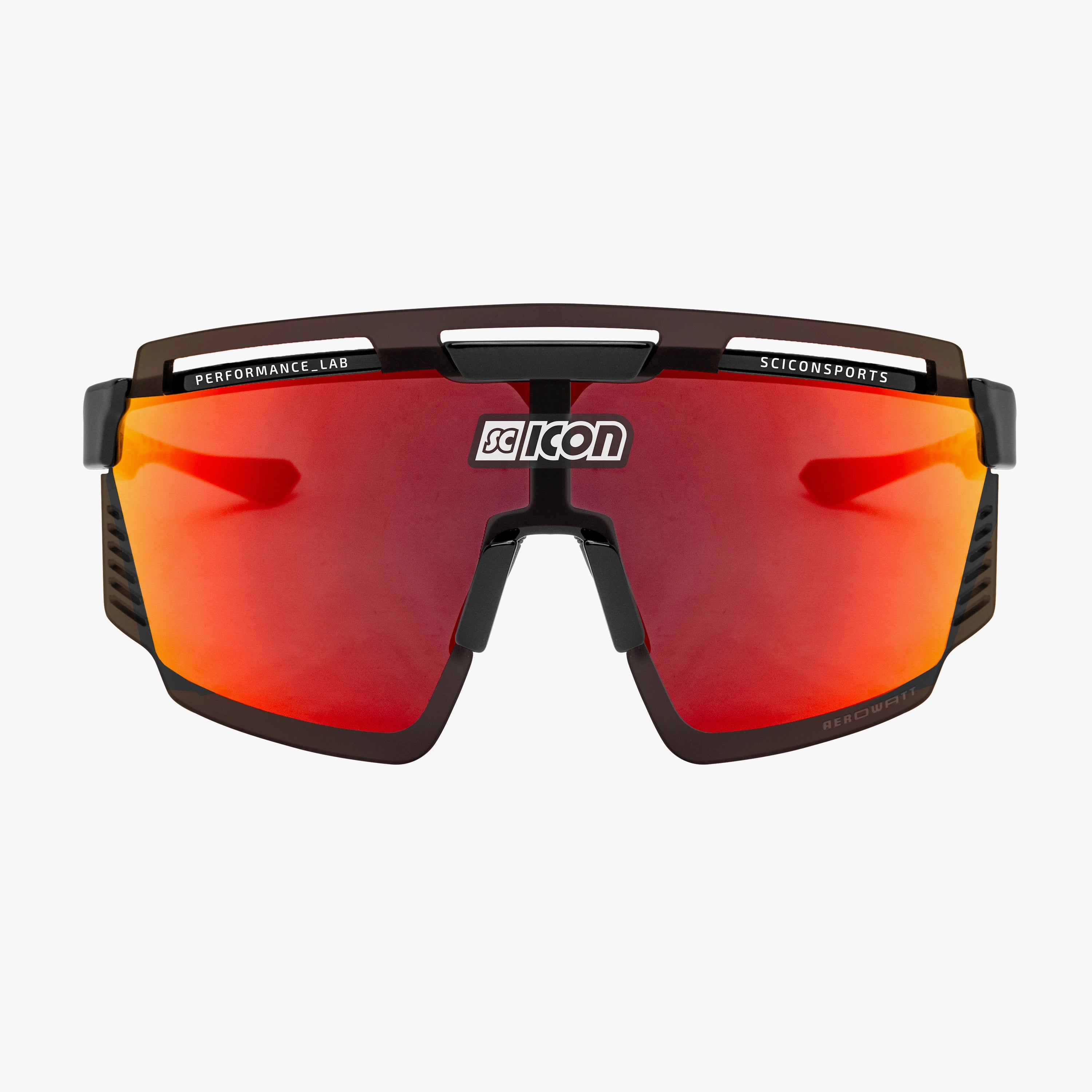 AEROWATT SCNPP Multimirror Red Black Gloss