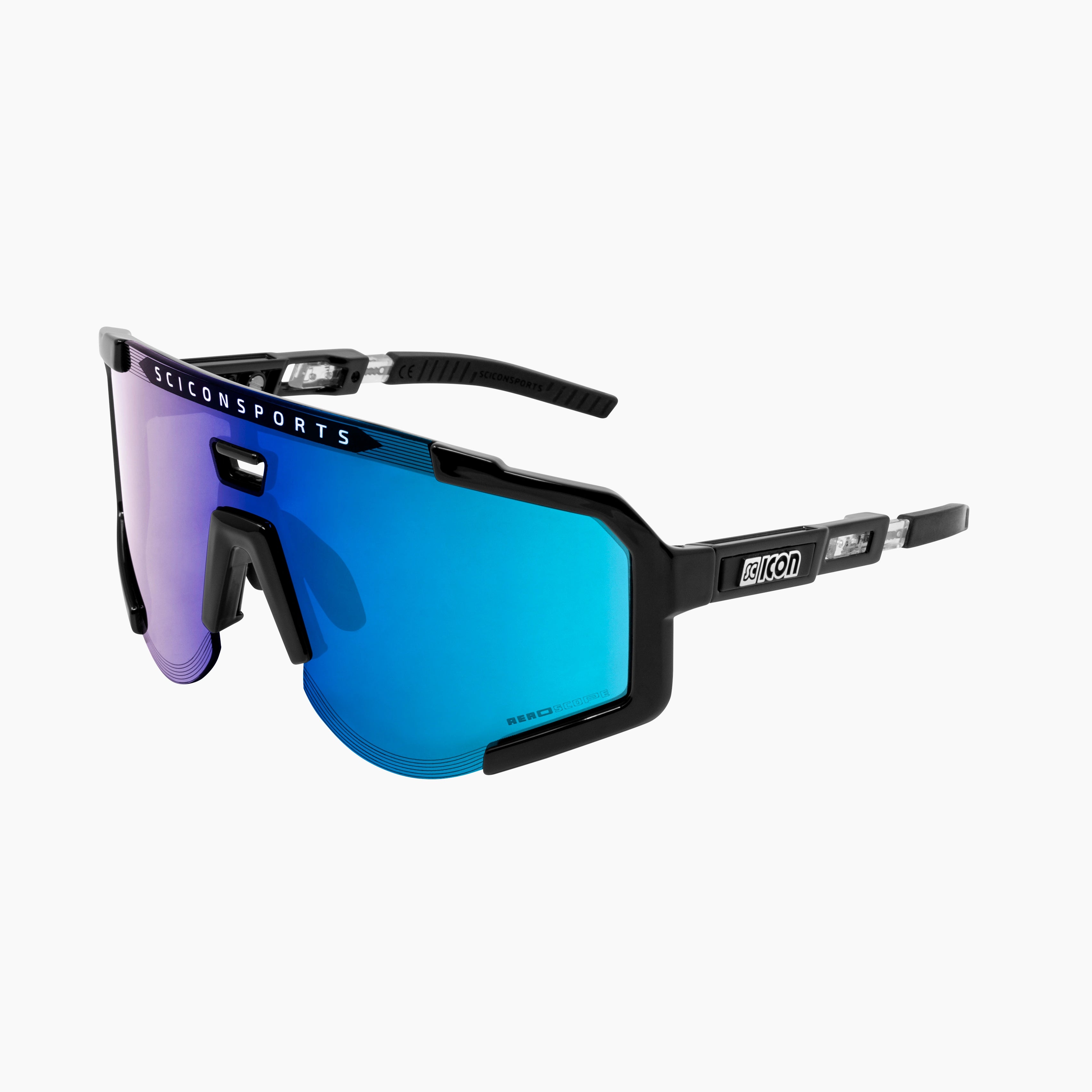 AEROSCOPE SCNPP Multimirror Blue Black Gloss