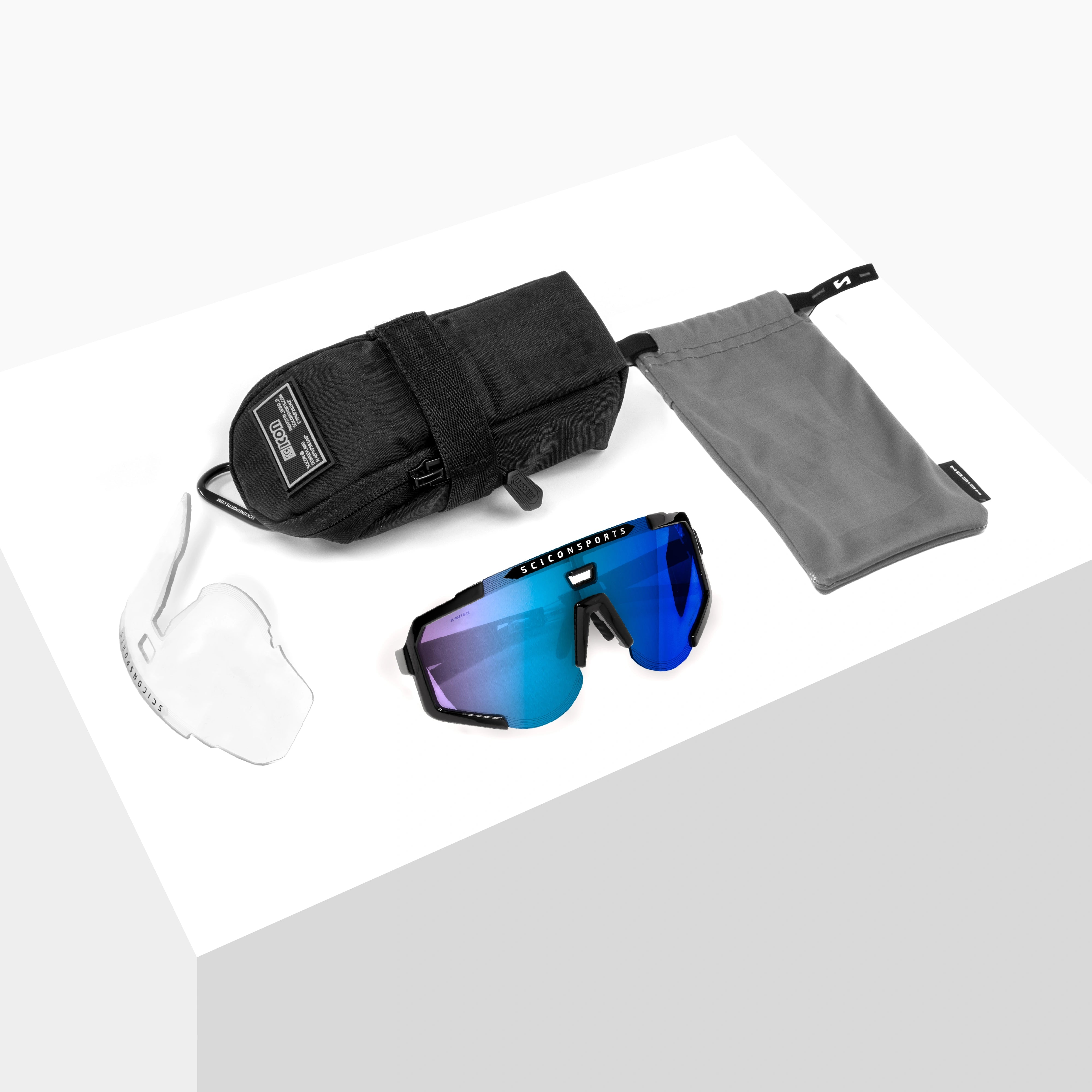 AEROSCOPE SCNPP Multimirror Blue Anthracite Gloss
