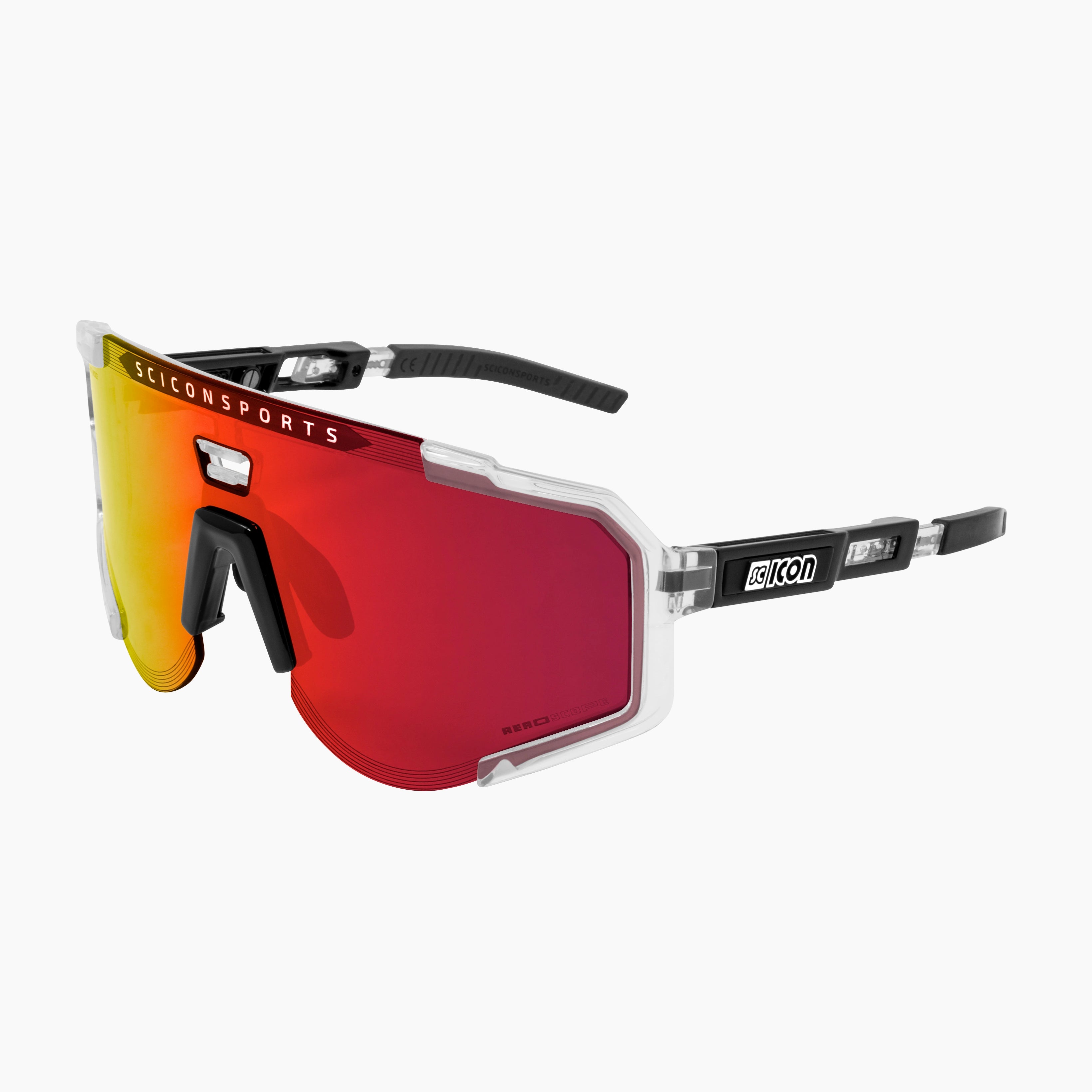 AEROSCOPE SCNPP Multimirror Red Crystal Gloss