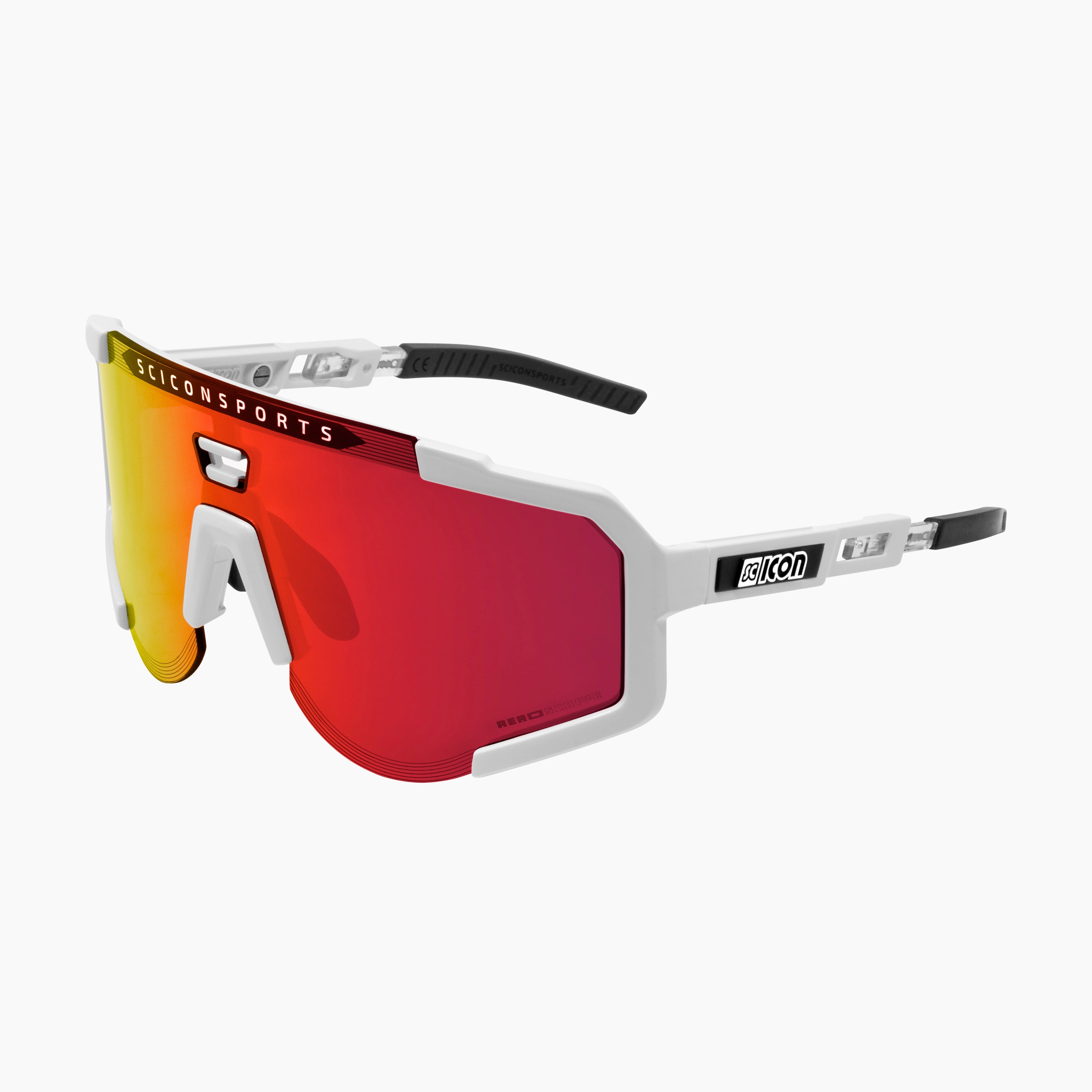 AEROSCOPE SCNPP Multimirror Red White Gloss