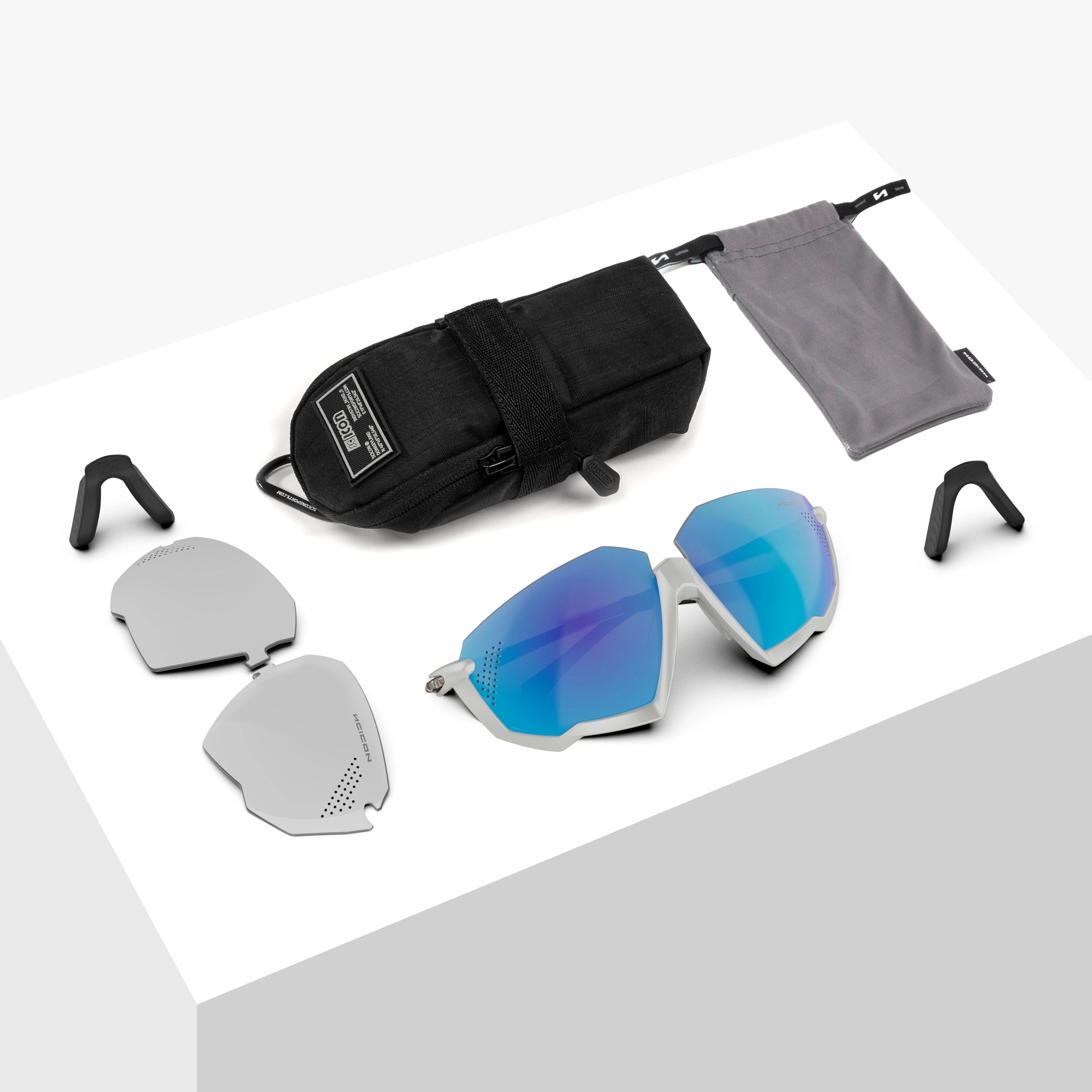 AEROJET TITANIUM SCNPP Multimirror Blue Metal White