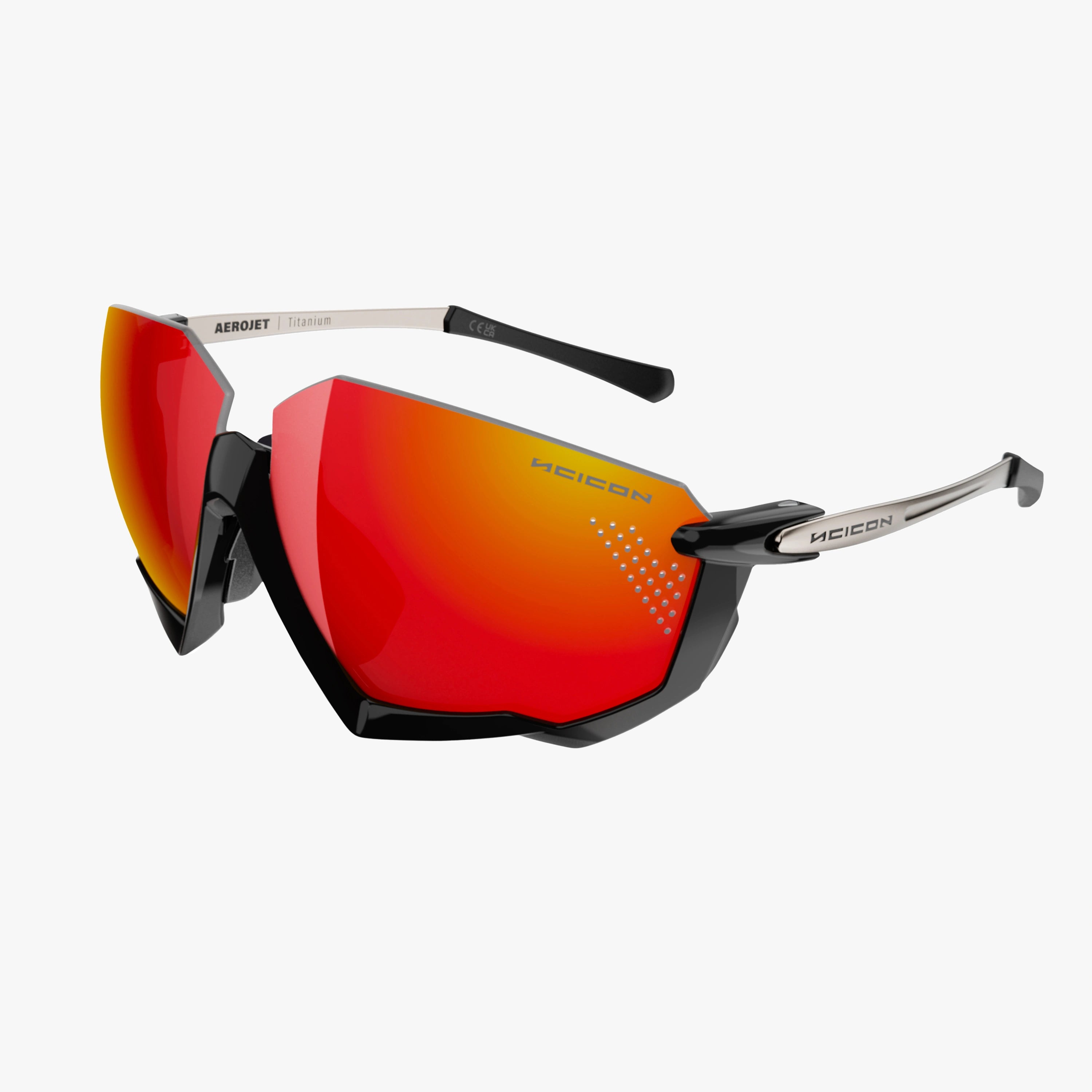 AEROJET TITANIUM SCNPP Multimirror Red Metal Black
