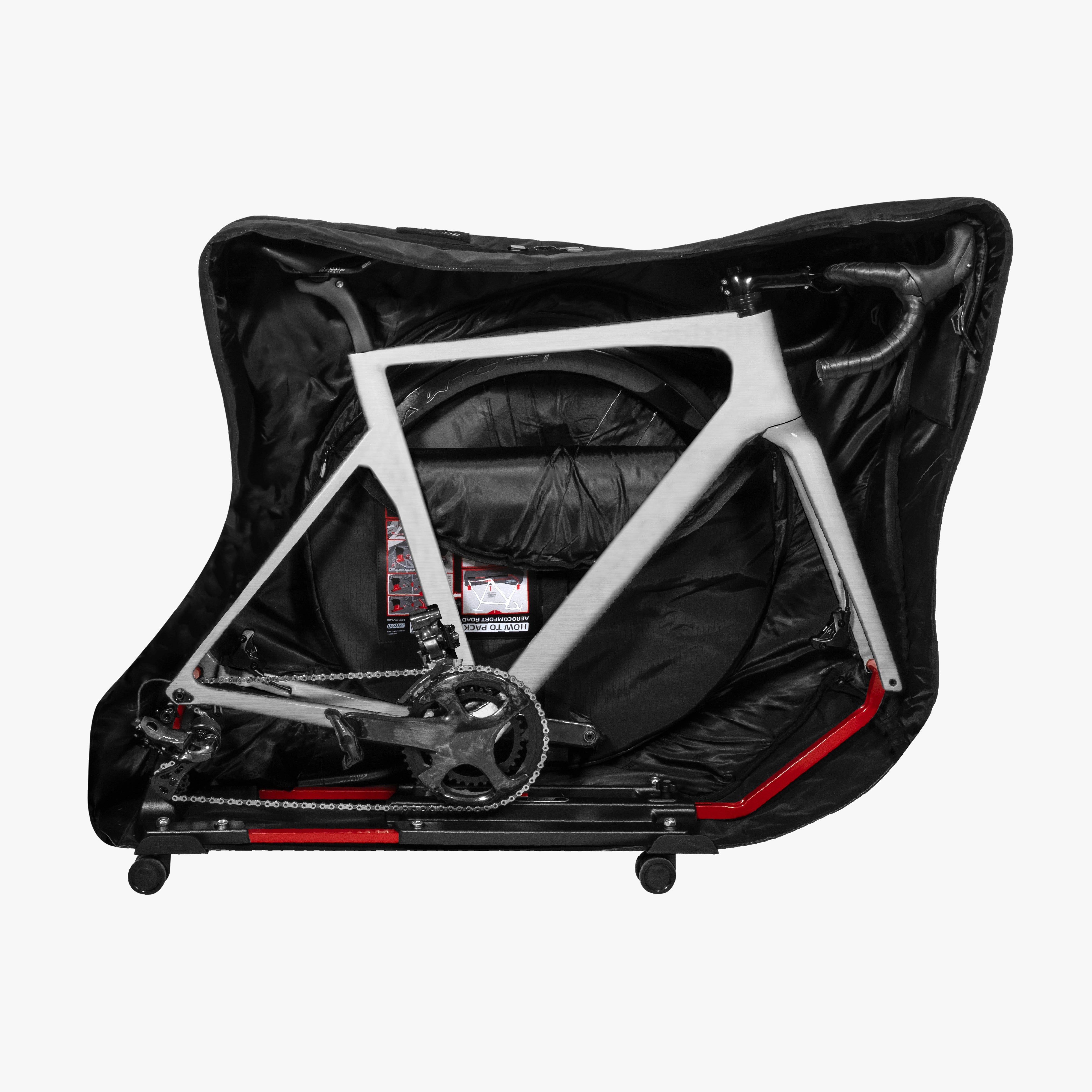 AEROCOMFORT 3.0 TSA ROAD BIKE TRAVEL BAG Black